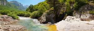 Ropojana Valley, Entrance to the Canyon of River Grlja